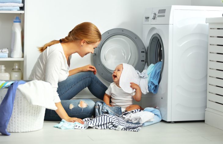 عدم تخلیه آب در ماشین لباسشویی ال جی