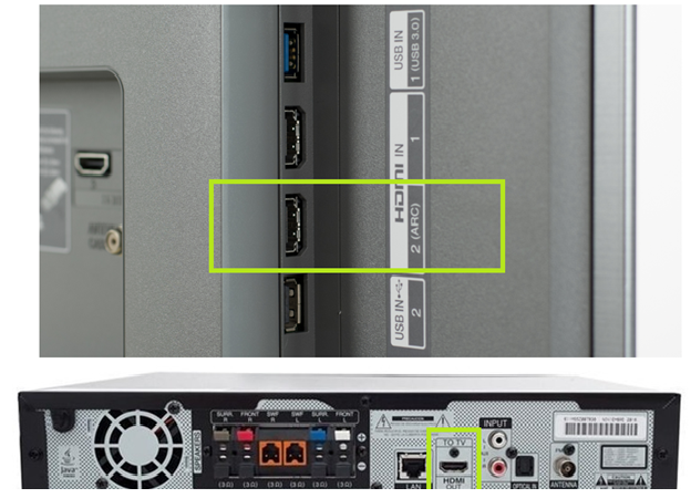 انتقال صدای تلویزیون LG را با کابل HDMI