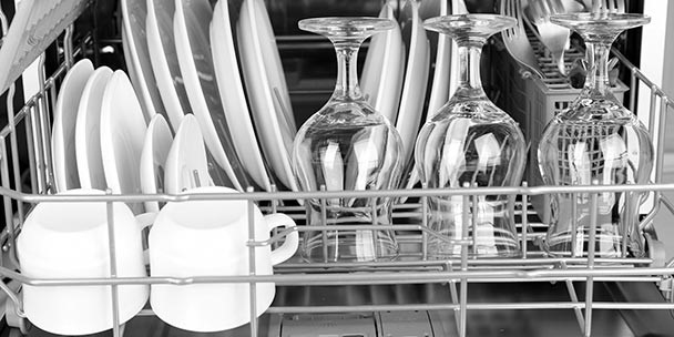 علت تمیز نشدن ظروف درماشین ظرفشویی ال جی
