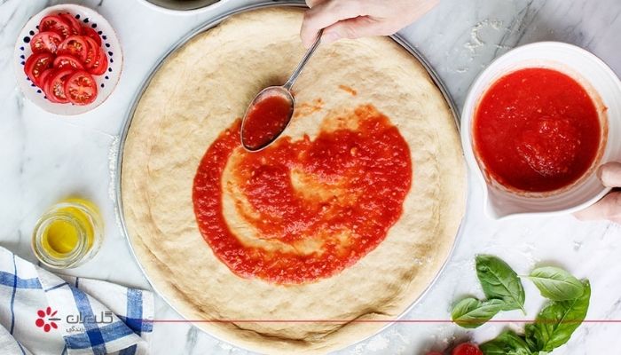 موارد لازم برای تهیه پیتزا در مایکروویو جی پلاس