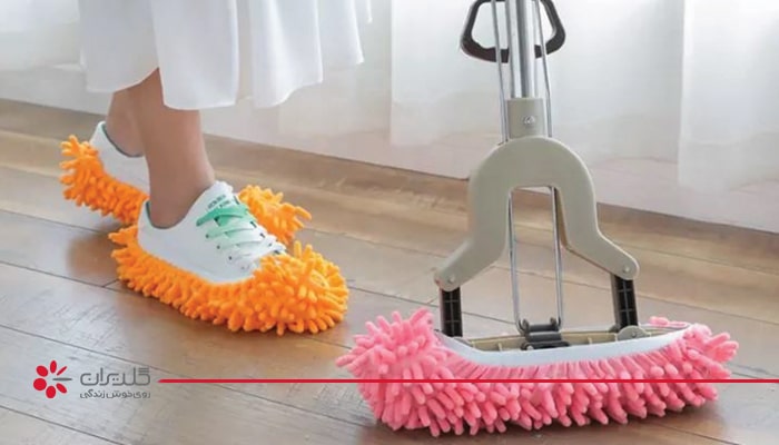 دمپایی تمیزکننده کف